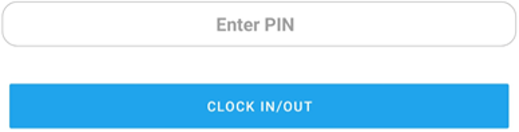 Enter Pin To Clock In And Out