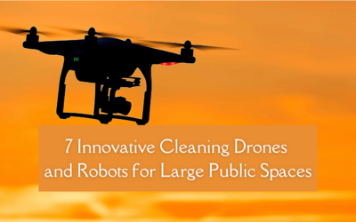 7 Innovative Cleaning Drones And Robots For Large Public Spaces