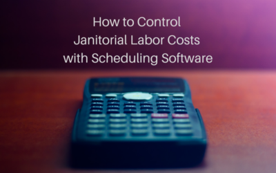 How to Control Janitorial Labor Costs with Scheduling Software