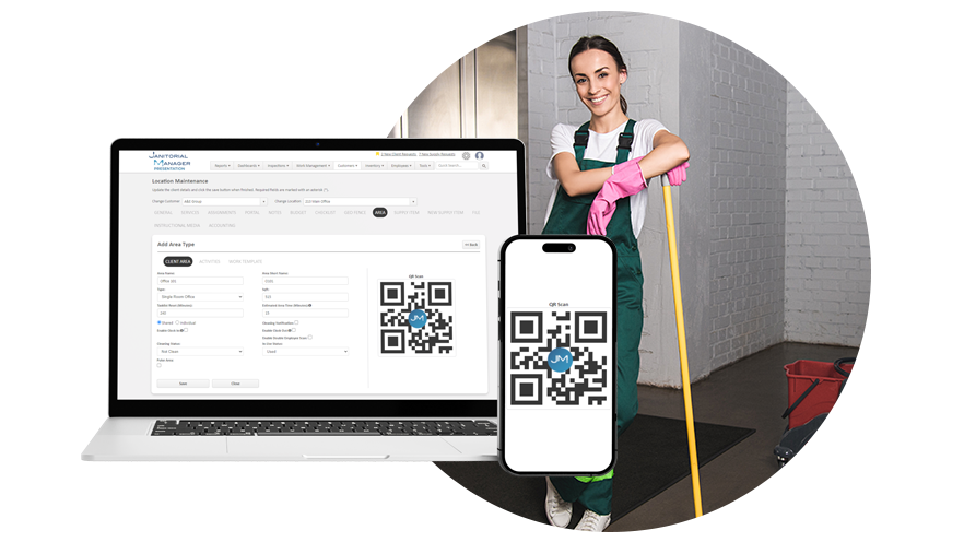 Scan4Clean Janitorial Qr Codes